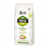 Brit Fresh Duck with Millet Active Run & Work sausas maistas šunims
