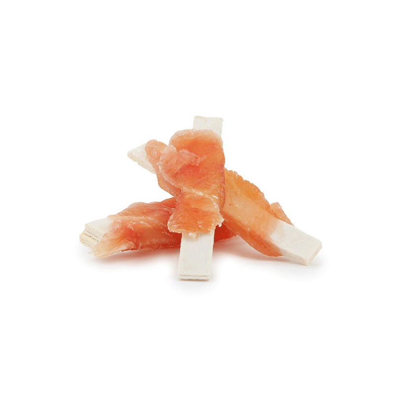 Happet Chicken Wrapped with Codfish vištiena ir menkė skanėstai šunims