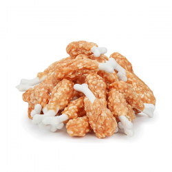 Happet Chicken & Rice Drumstick vištienos kulšelės skanėstai šunims