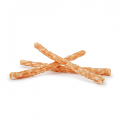 Happet Chicken & Rice Stick vištienos lazdelės skanėstai šunims