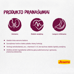 Josera Senior sausas maistas katėms, 10 kg