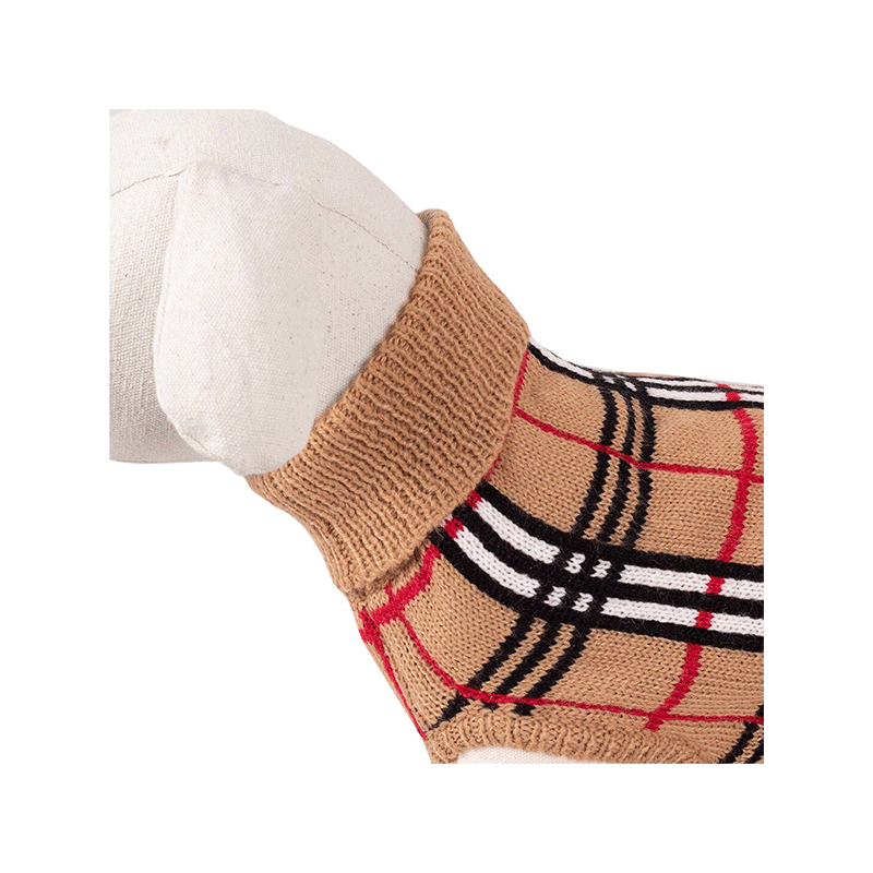 Happet rudas megztinis šuniui