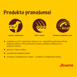 Josera Lamb & Rice sausas maistas šunims, 12,5 kg
