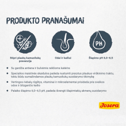 Josera Catelux sausas kačių maistas, 400 g