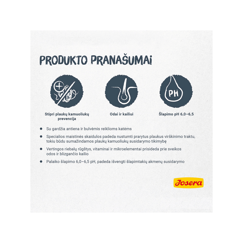 Josera Catelux sausas kačių maistas, 400 g