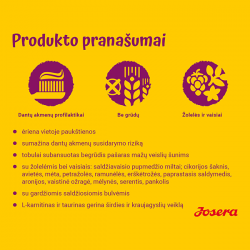 Josera Mini Deluxe begrūdis maistas šunims, 900 g