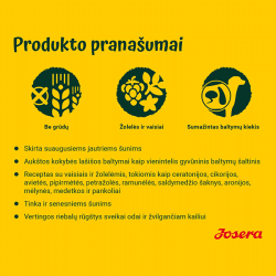 Josera Salmon & Potato begrūdis maistas šunims, 900 g