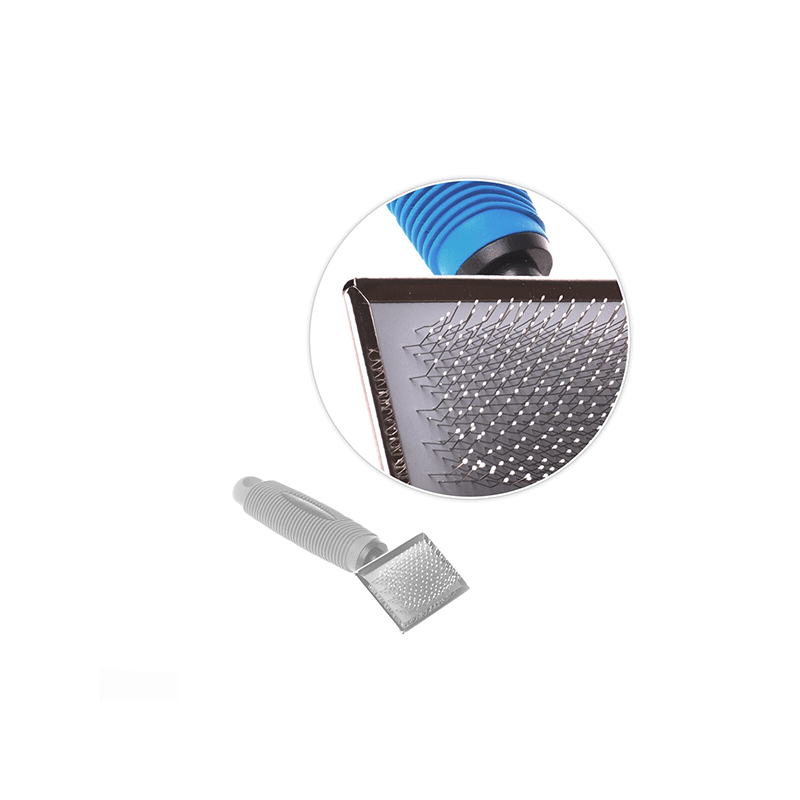 Happet Slicker Brush Soft šukos trumpam ir vidutiniam kailiui augintiniams, S