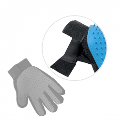 Happet Combing Glove šukos–pirštinė šunims ir katėms