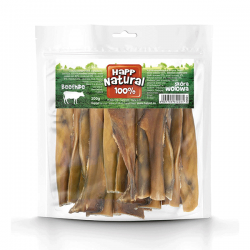 Happet natūralus skanėstas džiovinta jaučio oda šunims