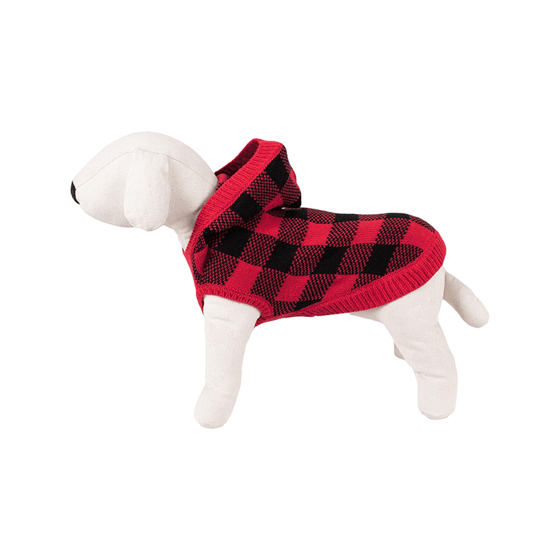 Happet raudonas džemperis šunims