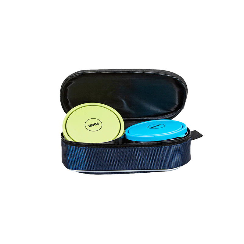 Happet kelioniniai dubenėliai augintiniams, 2x0,5 l