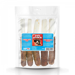 Happet Duck Rolled Rawhide antienos lazdelės skanėstai šunims