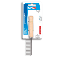 Happet Sparse Comb retos šukos šunims ir katėms