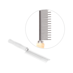 Happet Dense Comb tankios šukos šunims ir katėms