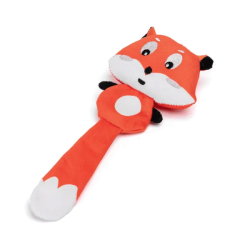 Nobleza pliušinė lapė žaislas su katžole katėms