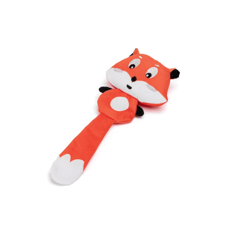 Nobleza pliušinė lapė žaislas su katžole katėms