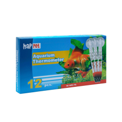 Happet stiklinis termometras akvariumams