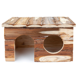 Happet medinis namelis jūrų kiaulytėms