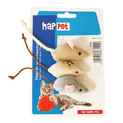 Happet Mice Set pelytės katėms