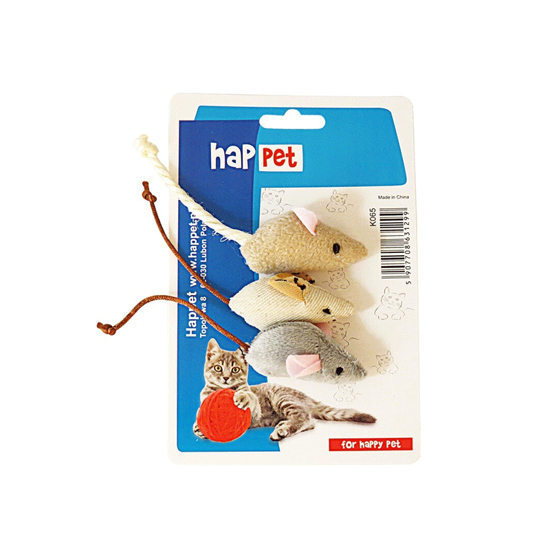 Happet Mice Set pelytės katėms
