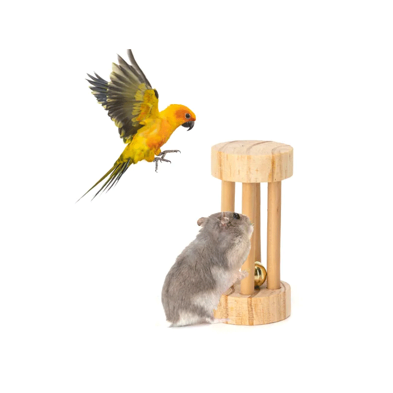 Nobleza medinis žaislas žiurkėnams ir paukščiams