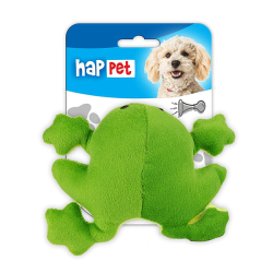 Happet pliušinė varlė...