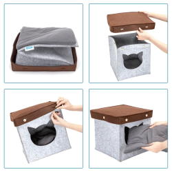 Nobleza dėžutė–guolis katėms