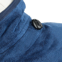 Happet mėlynas, mikropluošto paltukas šuniui, 25 cm