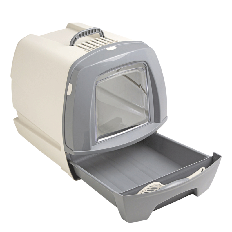 Nobby pilkas tualetas katėms