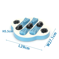 Nobleza mėlyna, interaktyvi puzlė žaislas šunims