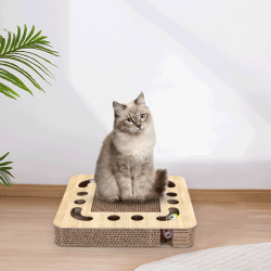 Nobleza draskymo lenta su katžole ir kamuoliukais žaislai katėms