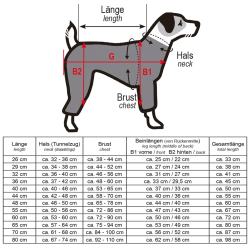 Nobby Tenko raudonas kombinezonas šuniui, 26 cm