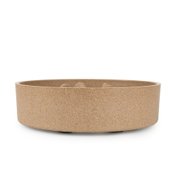 Happet bambukinis, lėto valgymo dubenėlis augintiniams