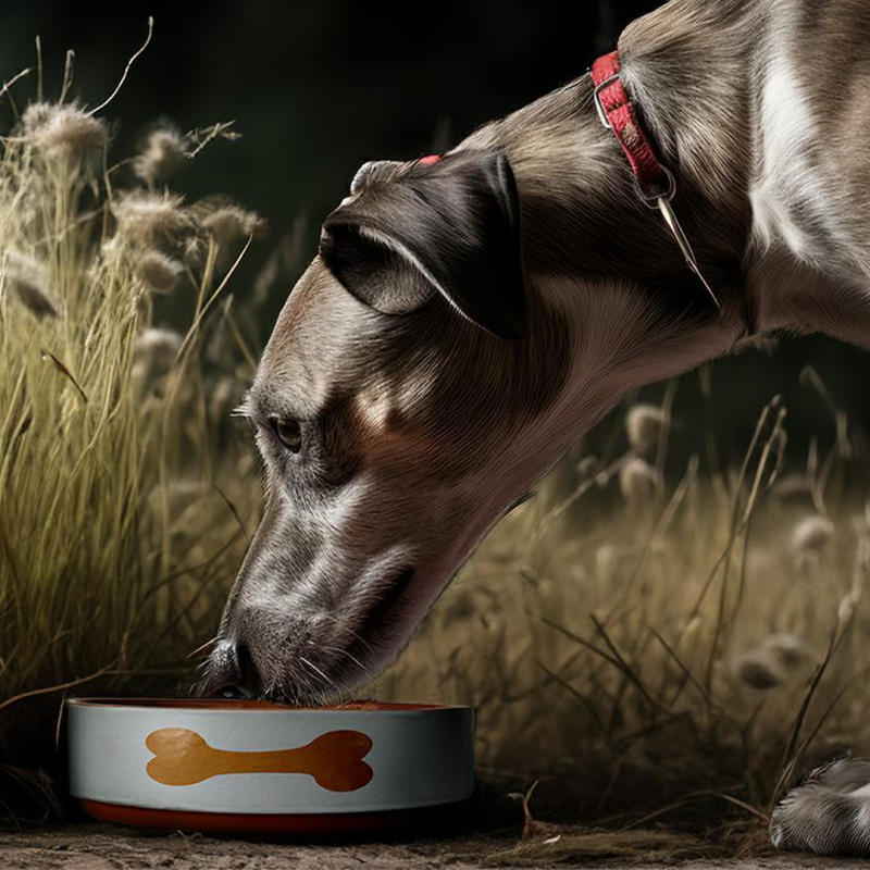 Happet keraminis dubenėlis augintiniui, 1l