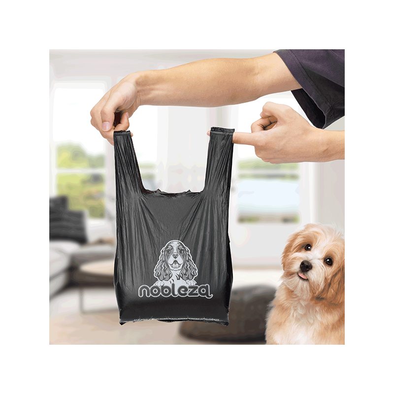 Nobleza Bio biologiškai suyrantys maišeliai šunims, 120 vnt.