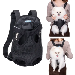 Nobleza juoda kuprinė šunims