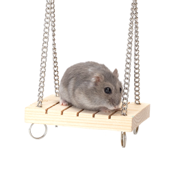 Nobleza medinės sūpynės paukščiams ir graužikams