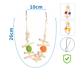 Nobleza sūpynės paukščiams ir graužikams