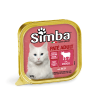 Simba jautienos konservai katėms, 100 g