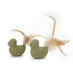 Happet katžolės žaislai su plunksnomis katėms