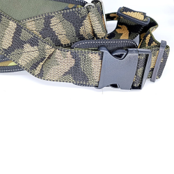 Fleksas kamufliažinės petnešos šunims, XL, 80x95 cm