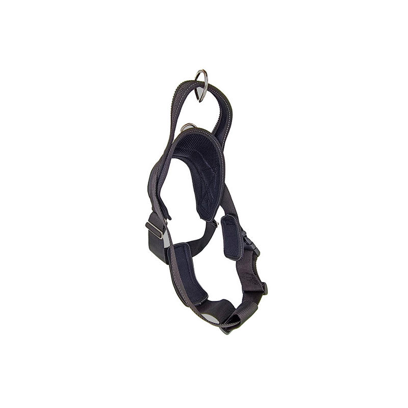 Fleksas juodos petnešos šunims, XXL, 90x105 cm