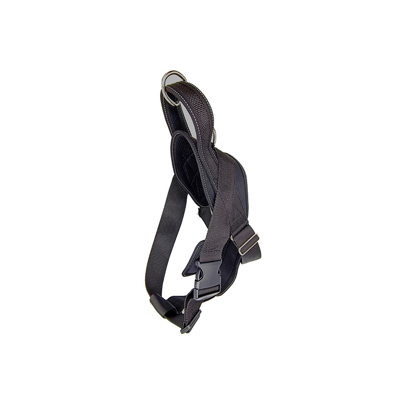 Fleksas juodos petnešos šunims, XXL, 90x105 cm