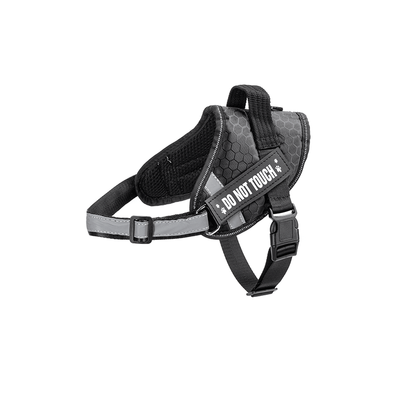 Nobleza „Do not touch“ petnešos šuniui, S, 46–62 cm