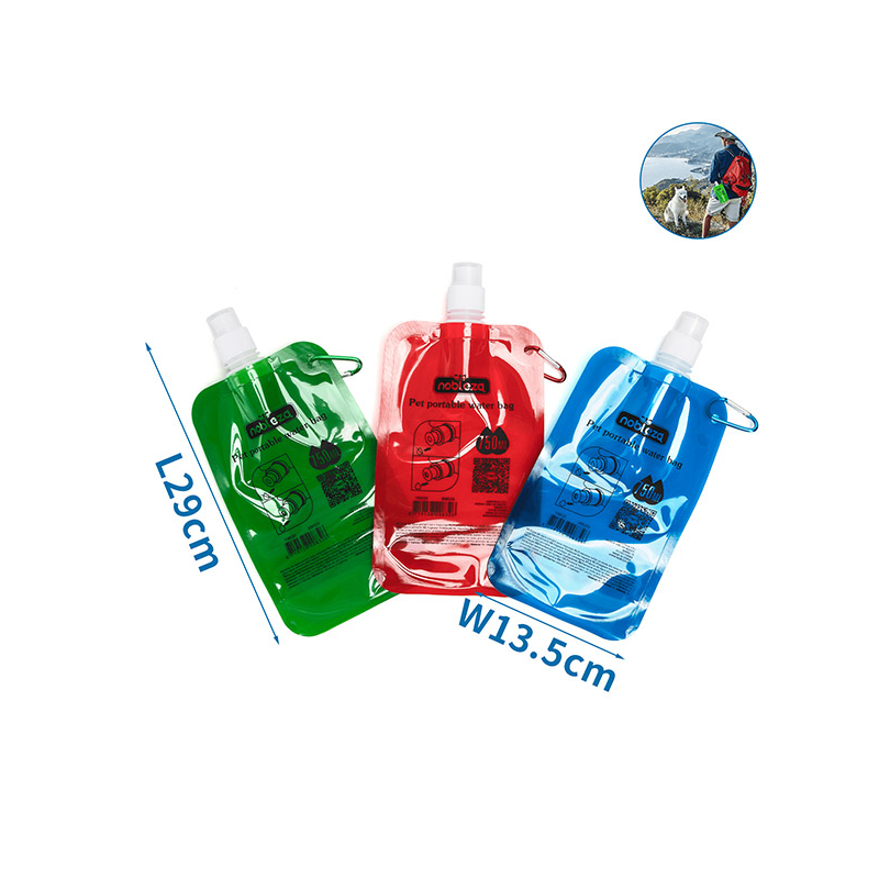 Nobleza nešiojama vandens talpykla šunims, 750 ml