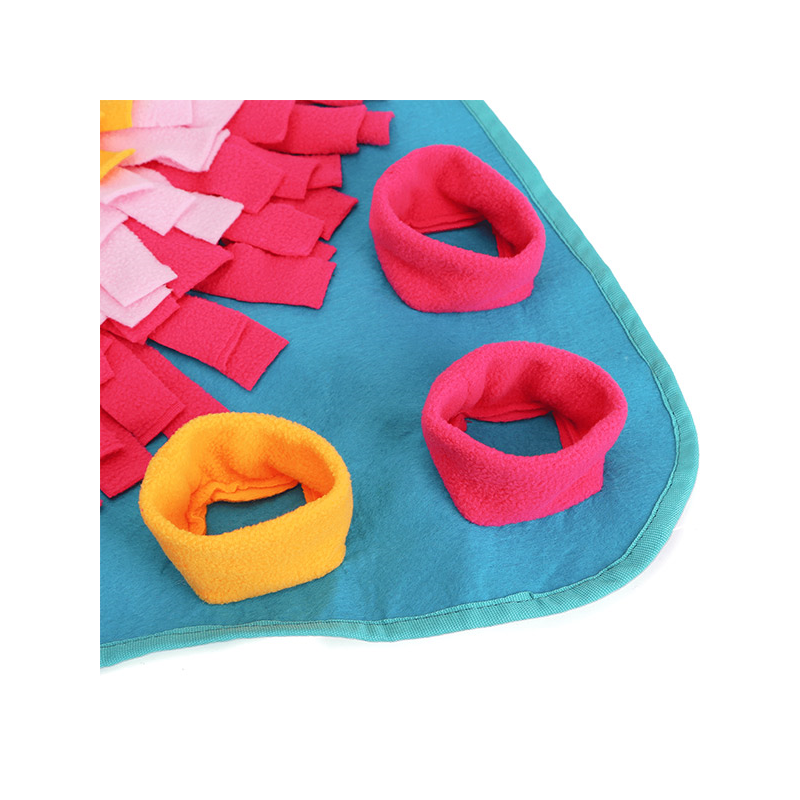 Nobleza sulankstomas galvosūkių kilimėlis augintiniams, 70x70 cm