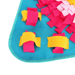 Nobleza sulankstomas galvosūkių kilimėlis augintiniams, 70x70 cm