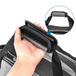 Nobleza kelioninė rankinė šunims ir katėms, 44x25x28 cm