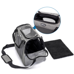 Nobleza kelioninė rankinė šunims ir katėms, 52x25x35 cm